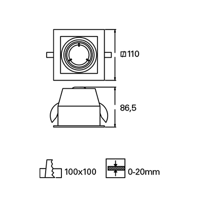cardan simple tc-1400-bla